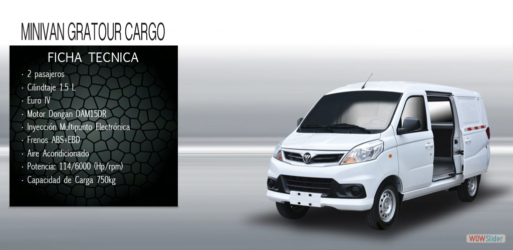 Minivan Gratour Cargo